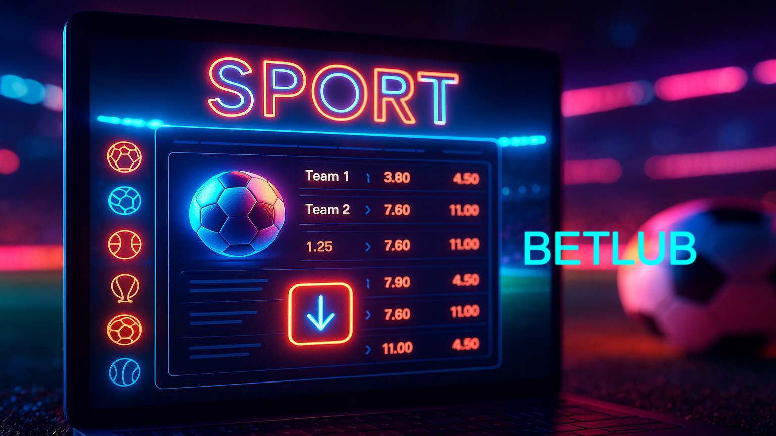 Variedade de Esportes